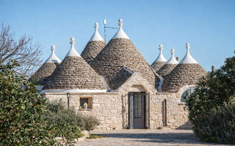 Trulli al Verde Viburno: Dôme, Dôme