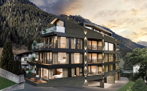 Ischgl 120: Chaîne De Montagnes, L'Hiver, Village De Montagne, Glacial Relief, Alpes, Neige