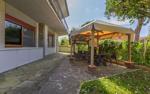 Atelier Vella: Ombre, Jardin, Dalle, Aménagement Paysager, Arrière-Cour, Cour, Cour, Hacienda, Structure En Plein Air, Plante D'Appartement