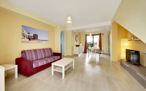 Borgo Vigata 1: Sol, Sol, Plafond, Recours, Chaise, Salon, Hôtel, Canapé