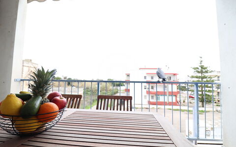 Circe Sea View: Meubles, Mobilier De Jardin, Chaise, Balcon, Tableau De Plein Air, Plate-Forme, Table Cuisine Et Salle A Manger, Clôture, Tache De Bois, Porche