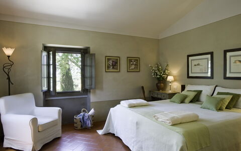 Villa Il Colto: Meubles, Design Intérieur, Lit, Mur, Chambre, Sol, Plafond, Sol, Pièce, Linge