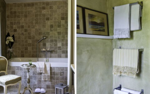 Villa Il Colto: Mur, Luminaire Plomberie, Design Intérieur, Sol, Sol, Salle De Bains, Robinet, Plomberie, Tuile, Évier