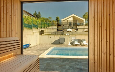 Das Klet: Bois, Piscine, Composite, Tache De Bois, Plate-Forme, Ombre, Mobilier De Jardin, Eco Hôtel, Dur, Loisir