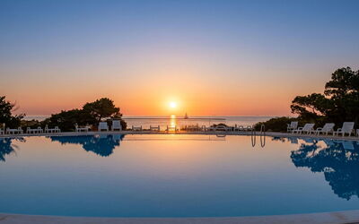 Porto Cervo 634: L'Eau, Plan D'Eau, Horizon, Crépuscule, Afterglow, Le Coucher Du Soleil, Mer, Lever Du Soleil, Piscine, Océan