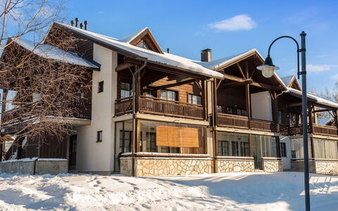 Point Vale 1 As 7: Domicile, L'Hiver, Gelé, Chalet, Neige, Porche, Siding, Balcon, Village De Montagne