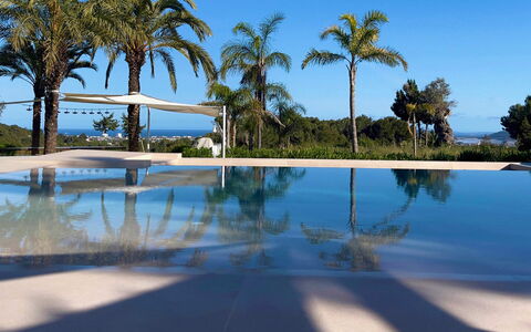 Villa the Marvel: Bleu, L'Eau, Piscine, Recours, Tropiques, Loisir, Ombre, Eco Hôtel