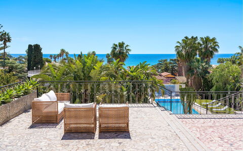 Villa Rebecca: Mer, Recours, Côte, Tropiques, Océan, Ombre, Eco Hôtel, Mobilier De Jardin, Balcon