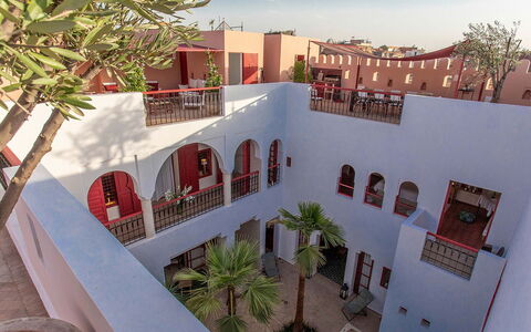 Dar Splendid: Façade, Design Urbain, Appartement, Hacienda, Biens, Cour, Balcon