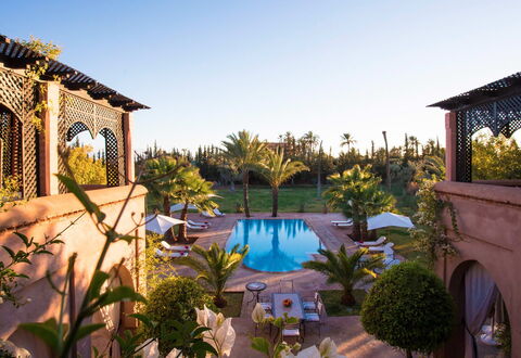 Dar Maril: Piscine, Recours, Hacienda, Mobilier De Jardin, Ville Resort, Hôtel