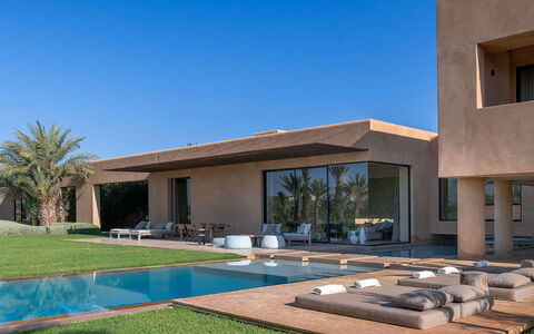 Villa Amrabat: Piscine, Recours, Biens, Domicile, Ombre, Aménagement Paysager, Villa, Hacienda, Eco Hôtel