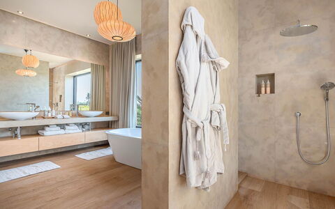 Villa Amrabat: Sol, Design Intérieur, Sol, Luminaire Plomberie, Bois, Salle De Bains, Plafond, Éclairage, Plomberie, Domicile