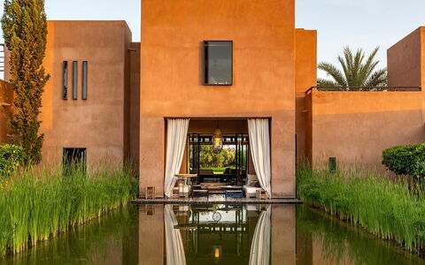 Dar Moon: Zone Résidentielle, Réflexion, Domicile, Biens, Recours, Villa, Eco Hôtel, Miroir D'Eau, Piscine, Hacienda