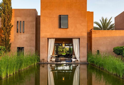 Dar Moon: Zone Résidentielle, Réflexion, Domicile, Biens, Recours, Villa, Eco Hôtel, Miroir D'Eau, Piscine, Hacienda