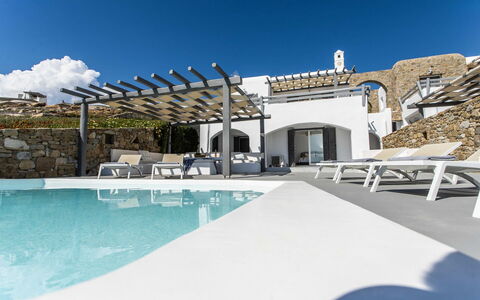 Villa Apollonia: Piscine, Conception, Villa, Recours, Hôtel