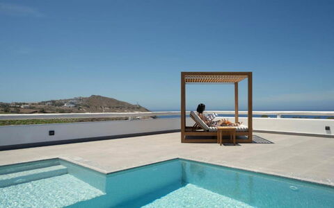 Golden Sunset Villa: Sol, Mer, Recours, Appartement, Ombre, Piscine, Océan, Conception, Daylighting, Eco Hôtel