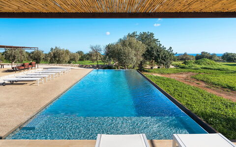 Villa del Sole: Bleu, Piscine, Recours, Caractéristique De L'Eau, Miroir D'Eau