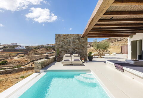 Villa Medea: Sol, Piscine, Tuile, Appartement Penthouse