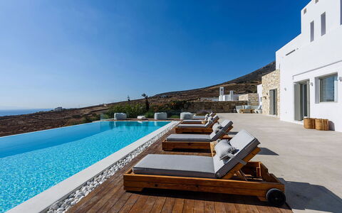 Villa Melina: Bleu, Recours, Conception, Piscine, Villa, Hôtel, Appartement Penthouse, Eco Hôtel