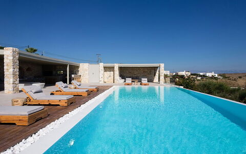 Villa Melina: Bleu, Piscine, Composite, Recours, Hôtel, Villa, Eco Hôtel, Thermes