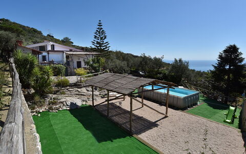 Villa Birbante: Recours, Clôture, Piscine, Eco Hôtel
