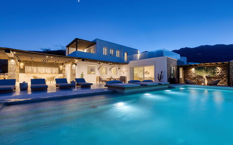 Villa Mitos: Bleu, Piscine, Recours, Eco Hôtel, Biens, Thermes, Hôtel, Villa, Ville Resort, Manoir