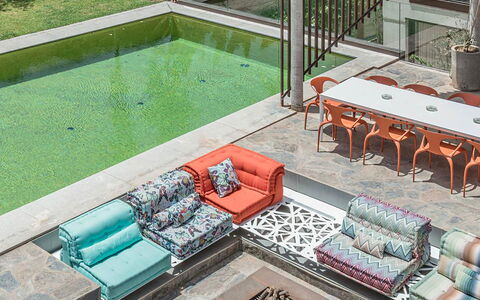 Villa Zaynab: Meubles, Mobilier De Jardin, Canapé, Sol, Chaise, Salon, Table Basse, Patio, Conception