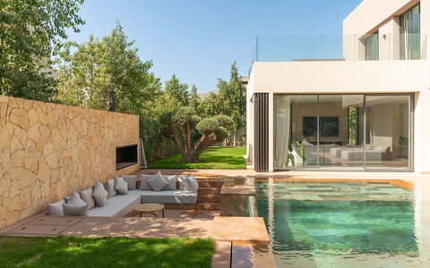 Villa Hamza: Piscine, Domicile, Biens, Jardin, Aménagement Paysager, Arrière-Cour, Villa, Eco Hôtel, Ombre, Recours