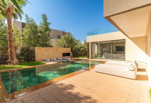 Villa Hamza: Piscine, Recours, Eco Hôtel, Biens, Aménagement Paysager, Villa, Hôtel, Arrière-Cour, Hacienda