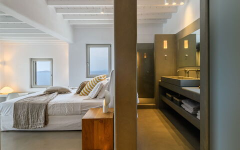 Villa Atlante: Design Intérieur, Plafond, Sol, Sol, Chambre, Meubles, Lit, Appartement, Pièce, Literie