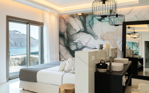 Villa Elettra: Meubles, Design Intérieur, Chambre, Pièce, Plafond, Oreiller, Rideau, Chaise, Traitement De Fenetre, Hôtel