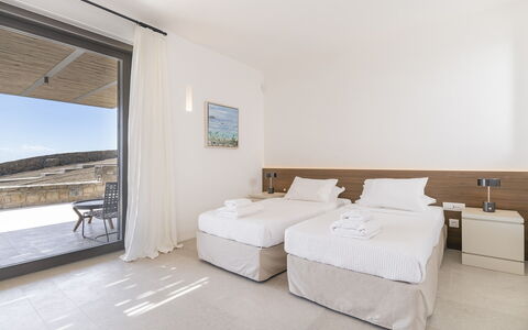 Villa Achille: Balcon