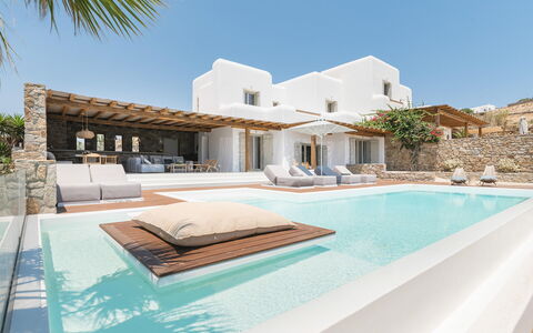 Villa Demetra: Piscine, Recours, Hôtel, Villa, Balancelle, Appartement Penthouse