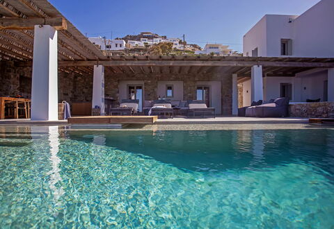 Villa Chimera: Bleu, Piscine, Recours, Villa, Tuile, Appartement Penthouse