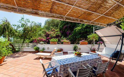 Casa Dorothea 1: Pot De Fleur, Meubles, Chaise, Mobilier De Jardin, Plante D'Appartement, Jardin, Tableau De Plein Air, Ombre, Balcon, Patio