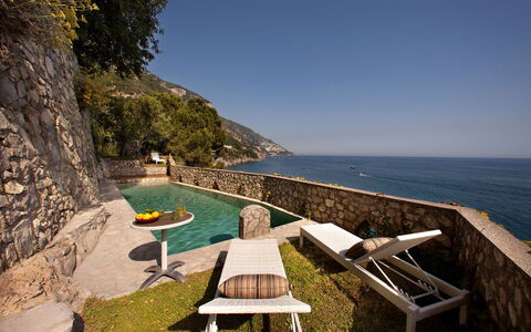 Casa la Riva: Bleu, Mobilier De Jardin, Piscine, Côte, Mer, Recours, Balancelle, Rive, Tropiques, Ville Resort