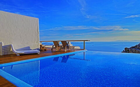 Sunkiss Villa: Bleu, L'Eau, Recours, Mer, Piscine, Océan, Hôtel, Villa, Eco Hôtel, Appartement Penthouse