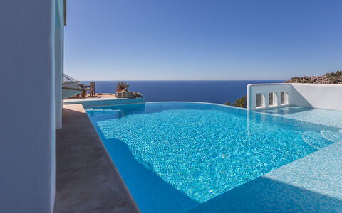 Can Lorenzo: Bleu, Piscine, Mer, Océan, Hôtel, Tropiques, Recours, Villa