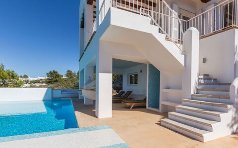 Can Lorenzo: Bleu, Sol, Appartement, Balcon, Biens, Ombre, Villa, Piscine, Conception, Recours