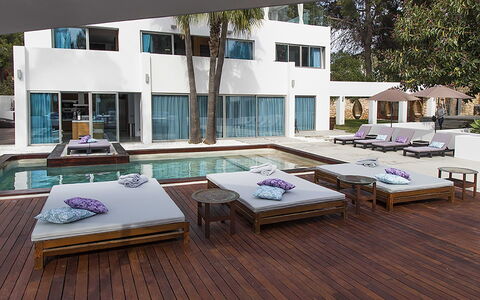 Casa Asia: Meubles, Piscine, Mobilier De Jardin, Sol, Sol, Recours, Ombre, Chaise, Composite, Plate-Forme