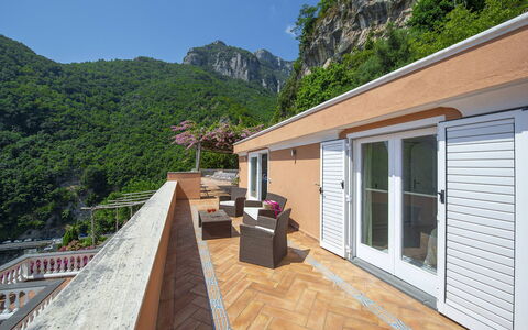 Casa Gioia: Montagne, Chaîne De Montagnes, Chaise, Dur, Balcon, Village De Montagne, Eco Hôtel, Recours, Escarpement