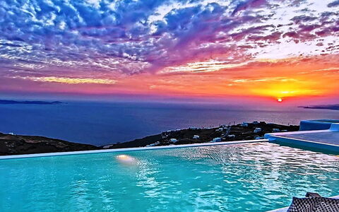 Fanaria Villa: Bleu, Horizon, Crépuscule, Soirée, Océan, Piscine, Lever Du Soleil, Le Coucher Du Soleil, Afterglow