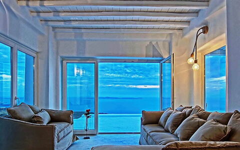 Fanaria Villa: Bleu, Meubles, Mer, Chaise, Océan, Recours, Canapé, Hôtel, Salon