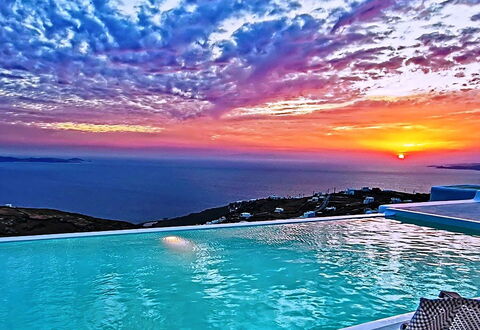 Fanaria Villa: Bleu, Horizon, Crépuscule, Soirée, Océan, Piscine, Lever Du Soleil, Le Coucher Du Soleil, Afterglow