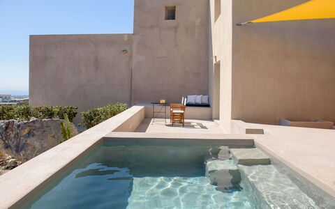 Thera Prince: Mur, Architecture, Composite, Béton, Conception, Villa, Piscine, Recours, Plâtre, Hôtel