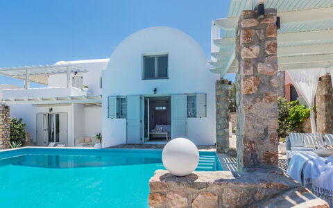 Villa Crystal: Bleu, Piscine, Recours, Biens, Villa, Manoir, Hôtel, Chaise, Conception, Dôme