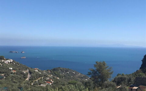 Villa del Saraceno: Ciel, Bleu, Horizon, Mer, Paysage, Cotiers Et Relief Océaniques, Océan, Côte, Promontoire, Promontoire