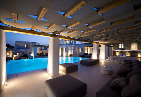Villa Opallia: Bleu, Piscine, Recours, Hôtel, Villa, Thermes, Chaise, Eco Hôtel, Conception, Cour