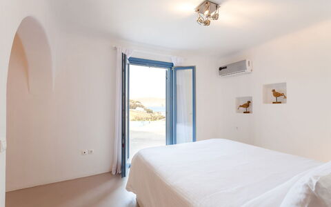 Villa Smaràgdi: Bleu, Ombre, Balcon, Daylighting, Villa, Hôtel, Chambre