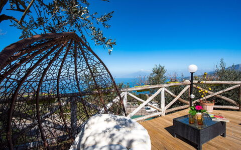 Villa Pandora: Mobilier De Jardin, Tableau De Plein Air, Chaise, Plate-Forme, Recours, Eco Hôtel, Crête, Balcon, L'Hiver, Parapluie
